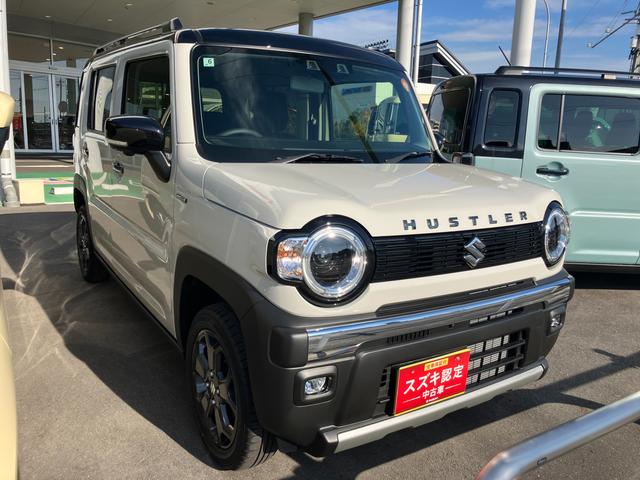 ハスラー タフワイルドターボ　３型　ターボ　デュアルカメラブレーキサポート　全方位モニター付メモリーナビゲーション　スズキコネクト対応通信機装着（18枚目）