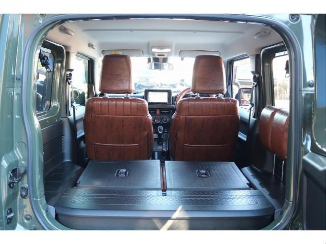 ジムニーシエラ ＪＣ　ジムニ―　シエラ　グリーン　純正　ホイール　ルーフ　キャリア　ブラウンシート　カバー　Ｂｌｕｅｔｏｏｔｈ対応　４ＷＤ　デュアルセンサーブレーキサポート　前後ドラレコ　ＪＣグレード　ジャングル　グリーン（8枚目）
