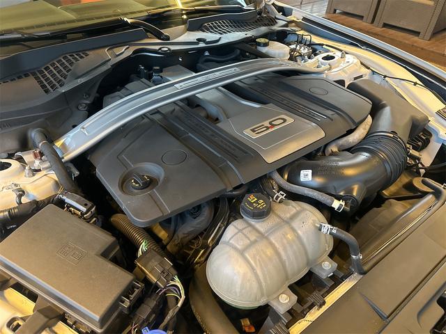 マスタング 　ＧＴ　プレミアム　パフォーマンスＰＫＧ　１０ＡＴ　ワンオーナー　自社輸入　ローダウン　センターストライプ（67枚目）