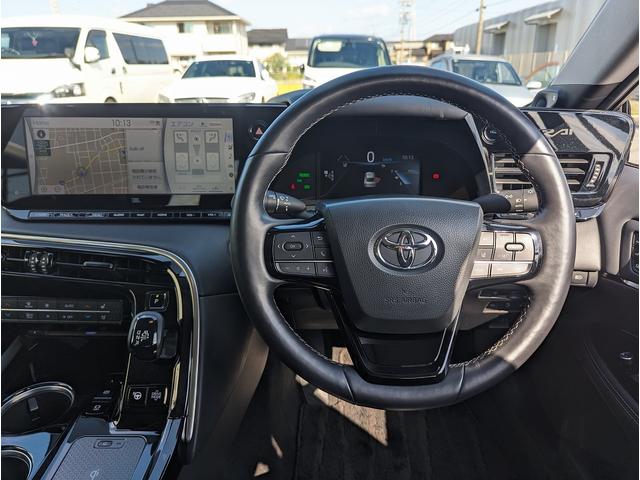 MIRAI Z 前後ドラレコ 車検9年11月まで セーフティセンス デジタルインナーミラー ブラック革シート JBLプレミアムサウンド パノラミックモニター フルセグTV アダプティブ2眼LEDヘッド(11枚目)