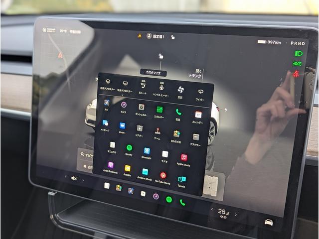 モデルＹ ＲＷＤ　Ｒｙｚｅｎ搭載　２０２４年モデル　メーカー保証継承・令和１０年９月迄　走行距離６０００ｋｍ　オートパイロット　パノラマガラスルーフ　自動緊急ブレーキ　ブラックレザー＆シートヒーター　※レンタルアップ（16枚目）