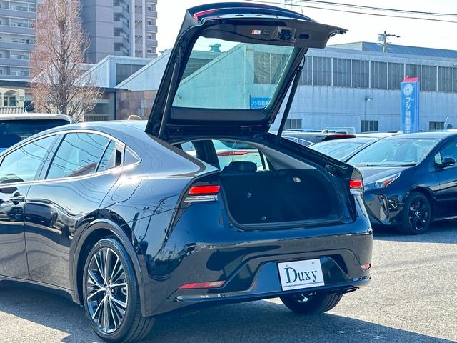 プリウス Ｚ　【即納！パノラマルーフ！！】１２．３インチディスプレイオーディオ　デジタルインナーミラー　ドラレコ前後　トヨタチームメイト　ブラインドスポットモニター　ベンチレーション　パワーシート　パワーバックドア（25枚目）