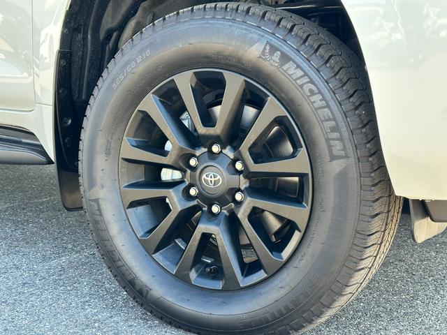 ランドクルーザープラド ＴＸ　Ｌパッケージ　マットブラックエディション　【特別仕様車！！メーカーナビ！！】パノラミックビューモニター！　サンルーフ　ルーフレール　９インチディスプレイオーディオ　７人乗り　ブラインドスポットモニター　寒冷地仕様　ルーフレール　ベージュ内装！（21枚目）
