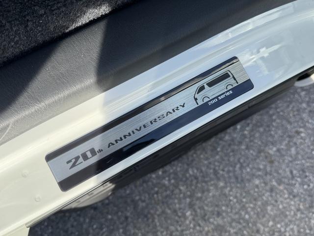 ハイエースバン ロングスーパーGL ダークプライムS 【即納!特別仕様車!!】 パノラミックビューモニター! デジタルインナーミラー 両側パワースライドドア レーンディパーチャーアラート AC100V電源 ハーフレザーシート 20周年限定スカッフプレート(40枚目)