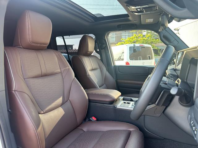 ランドクルーザー250 ZXファーストエディション 【特別仕様車!丸目ヘッドライト!】パノラミックビューモニター 12.3インチディスプレイオーディオ 茶革内装 デジタルインナーミラー サンルーフ ベンチレーション パワーシート JBLサウンドシステム(66枚目)