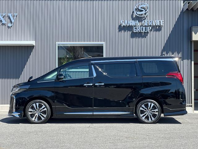 アルファード 2.5S Cパッケージ 【モデリスタフルエアロ!!ツインムーンルーフ!!】 純正ディスプレイオーディオ! ナビキット フルセグTV 後席モニター ETC2.0 デジタルインナーミラー CD/DVDデッキ スペアタイヤ BSM(7枚目)