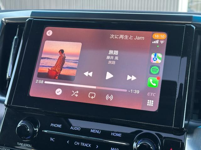 アルファード 2.5S Cパッケージ 【モデリスタフルエアロ!!ツインムーンルーフ!!】 純正ディスプレイオーディオ! ナビキット フルセグTV 後席モニター ETC2.0 デジタルインナーミラー CD/DVDデッキ スペアタイヤ BSM(63枚目)