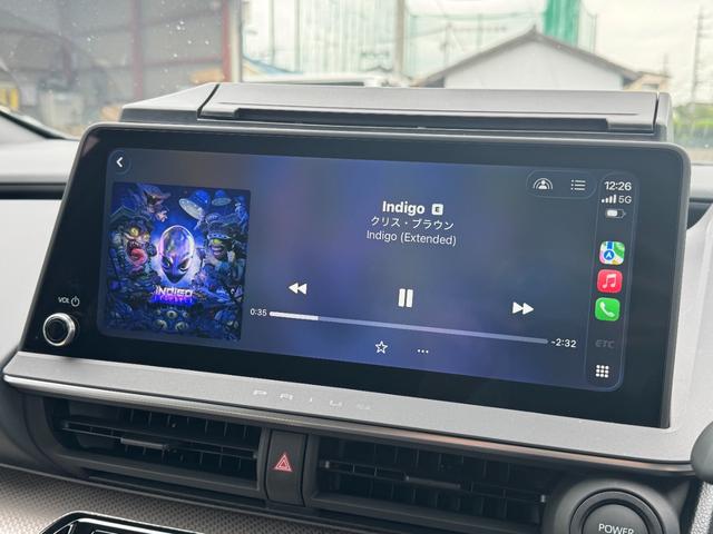 プリウス Z 【GRフロントスポイラー!!パノラマルーフ!!】パノラミックビューモニター アドバンストパーク ブラインドスポットモニター! 12.3インチディスプレイオーディオ! AC100V電源! シートヒーター(55枚目)