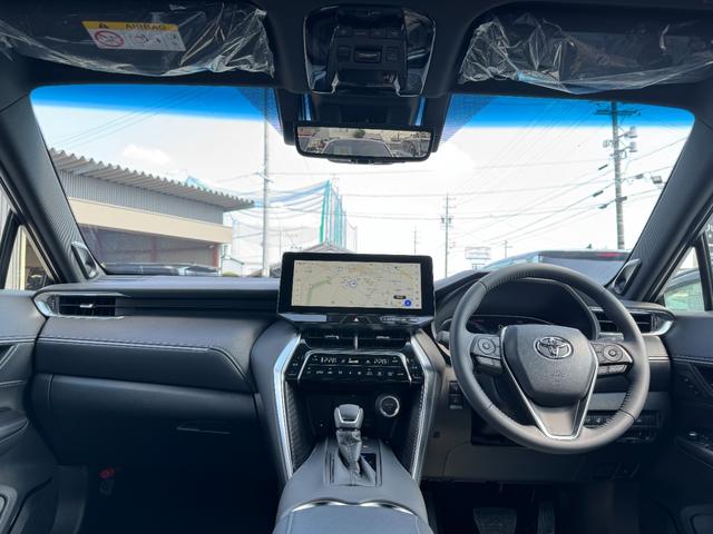 ハリアーハイブリッド Z レザーパッケージ・ナイトシェード 【特別仕様車!!!ナイトシェード!!!】調光パノラマルーフ パノラミックビューモニター 12.3インチディスプレイオーディオ JBLサウンドシステム AC100V電源 ベンチレーション シートヒーター(39枚目)
