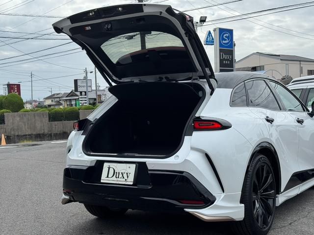 クラウンスポーツ Ｚ　【パノラマルーフ！モデリスタフルエアロ！】ミラーガーニッシュ　パノラミックビューモニター　アドバンスドパーク　ブラインドスポットモニター　ヘッドアップディスプレイ　デジタルインナーミラー　ブラウン内装（34枚目）