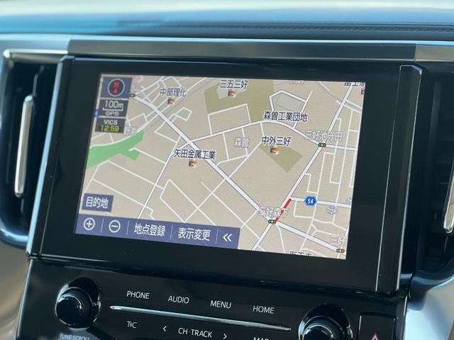 アルファード 2.5S Cパッケージ 【モデリスタフルエアロ!!ツインムーンルーフ!!】 純正ディスプレイオーディオ! ナビキット フルセグTV 後席モニター ETC2.0 デジタルインナーミラー CD/DVDデッキ スペアタイヤ BSM(57枚目)