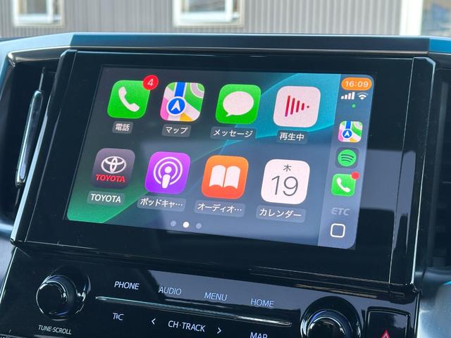 アルファード 2.5S Cパッケージ 【モデリスタフルエアロ!!ツインムーンルーフ!!】 純正ディスプレイオーディオ! ナビキット フルセグTV 後席モニター ETC2.0 デジタルインナーミラー CD/DVDデッキ スペアタイヤ BSM(60枚目)