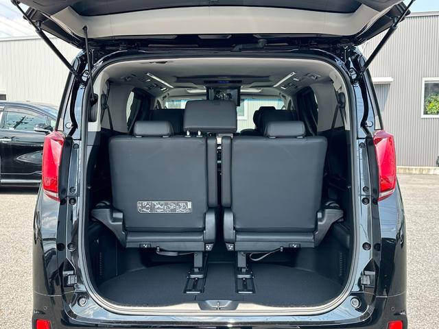 アルファード 2.5S Cパッケージ 【モデリスタフルエアロ!!ツインムーンルーフ!!】 純正ディスプレイオーディオ! ナビキット フルセグTV 後席モニター ETC2.0 デジタルインナーミラー CD/DVDデッキ スペアタイヤ BSM(78枚目)