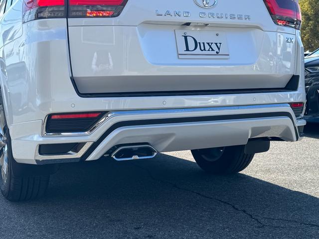 ランドクルーザー ＺＸ　【リアエンターテインメントシステム！パノラミックビューモニター！】クールＢＯＸ　ＪＢＬサウンドシステム　リアデフロック　タイヤ空気圧センサー　ブラックルーフレール　モデリスタエアロ　サンルーフ　ＢＳＭ（35枚目）