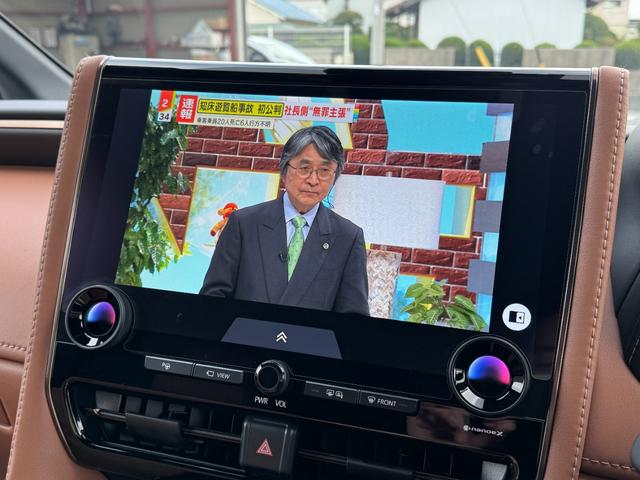 【ＴＶ】フルセグのテレビも標準で装備されております！大画面で、綺麗な映像をお楽しみいただけます！また、ＴＶキャンセラーの取り付けも可能ですので、お気軽にお申し付けください！ご連絡お待ちしております！！