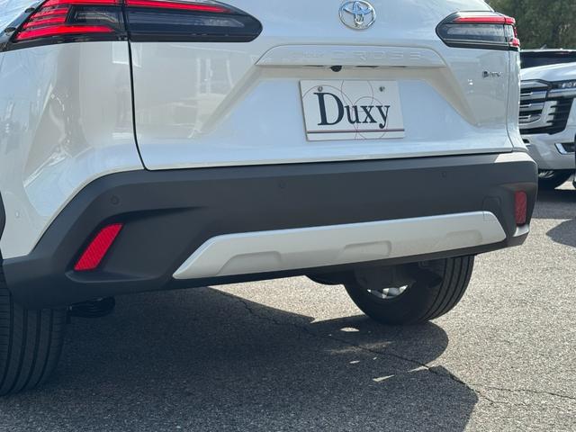 カローラクロス ハイブリッド　Ｚ　【登録済未使用車！パノラマルーフ！】パノラミックビューモニター！　ブラインドスポットモニター　アドバンストパーク　１０．５インチディスプレイオーディオ　ハンズフリーパワーバッグドア　ＡＣ１００Ｖ電源！（33枚目）