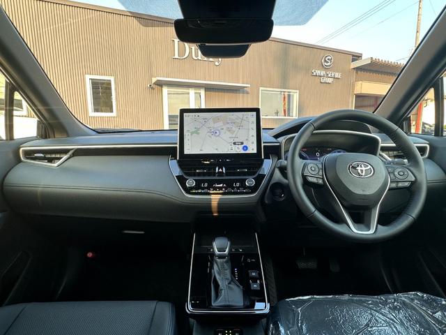 カローラクロス ハイブリッド　Ｚ　【登録済未使用車！パノラマルーフ！】パノラミックビューモニター！　ブラインドスポットモニター　アドバンストパーク　１０．５インチディスプレイオーディオ　ハンズフリーパワーバッグドア　ＡＣ１００Ｖ電源！（41枚目）