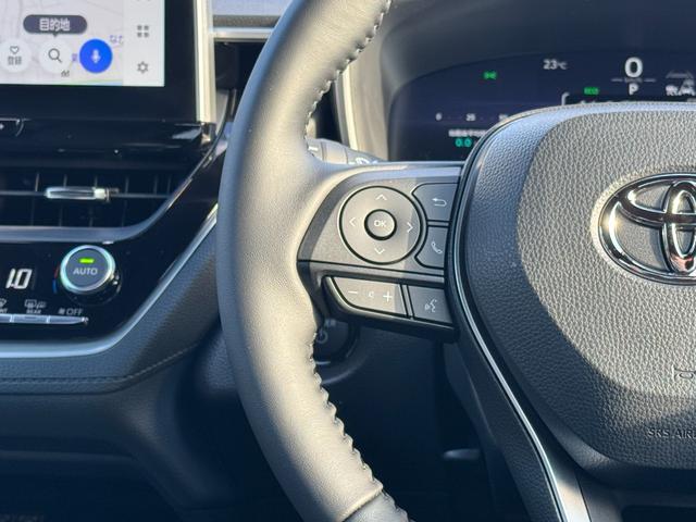 カローラクロス ハイブリッド Z 【パノラミックビューモニター!!パノラマルーフ!】ワイヤレス充電 アドバンスドパーク ハンドルヒーター AC100V パワーバッグドア 10.5インチディスプレイオーディオ ブラインドスポットモニター(43枚目)