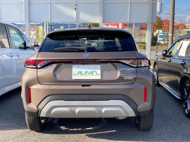 フロンクス ベースグレード ★衝突被害軽減システム ハイブリッド 4WD ドライブレコーダー クルーズコントロール 全方位カメラ ナビ ETC スマートキー HUD LEDヘッドライト シートヒーター ヒルディセントコントロール(5枚目)