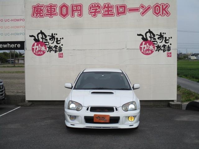 インプレッサ ＷＲＸ　５速マニュアルミッション　車高調　社外マフラー　ＨＩＤヘッド　ＥＴＣ　キーレス　クラリオン地デジナビ　ターボタイマー　４ＷＤ　キーレス　純正１７インチアルミ（2枚目）