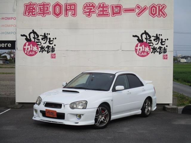 ＷＲＸ　５速マニュアルミッション　車高調　社外マフラー　ＨＩＤヘッド　ＥＴＣ　キーレス　クラリオン地デジナビ　ターボタイマー　４ＷＤ　キーレス　純正１７インチアルミ(7枚目)