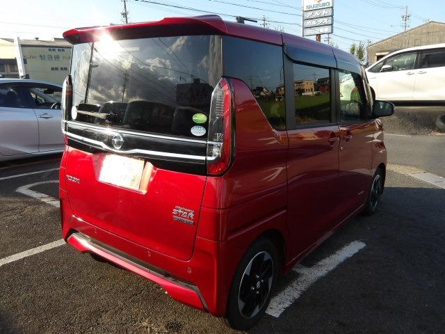 ルークス ハイウェイスター　Ｘ　ブルートゥース対応純正９インチフルセグナビ　全方位カメラ　ドライブレコーダー　電動スライドドア　衝突軽減ブレーキ　アイドリングストップ　ステアリンコン　スマートキー×２　リアサーキュレーター（10枚目）