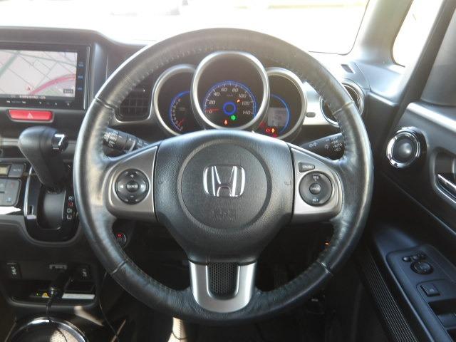 Ｎ－ＢＯＸスラッシュ Ｘ　ブルートゥース対応フルセグナビ　運転席＆助手席シートヒーター　衝突軽減ブレーキ　バックカメラ　ハンドルヒーター　エンジンスターター　フロントドラレコ　ＥＴＣ　オートリトラミラー　スマートキー×２（18枚目）