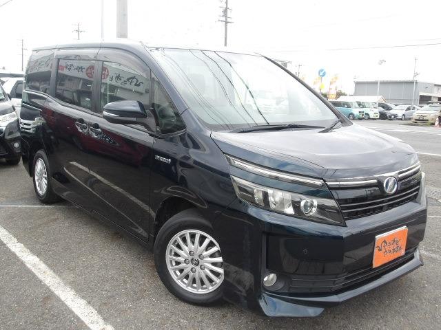 ヴォクシー ハイブリッドV クルーズコントロール コーナーセンサー パワースライドドア シートヒーター 純正SDナビ Bluetooth バックカメラ ETC リヤエアコン EV/ECO/PWRモード LEDオートヘッドライト(8枚目)