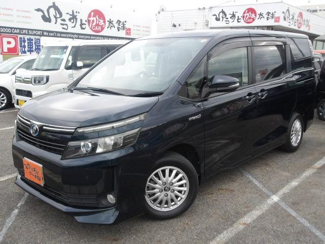 ヴォクシー ハイブリッドV クルーズコントロール コーナーセンサー パワースライドドア シートヒーター 純正SDナビ Bluetooth バックカメラ ETC リヤエアコン EV/ECO/PWRモード LEDオートヘッドライト(9枚目)