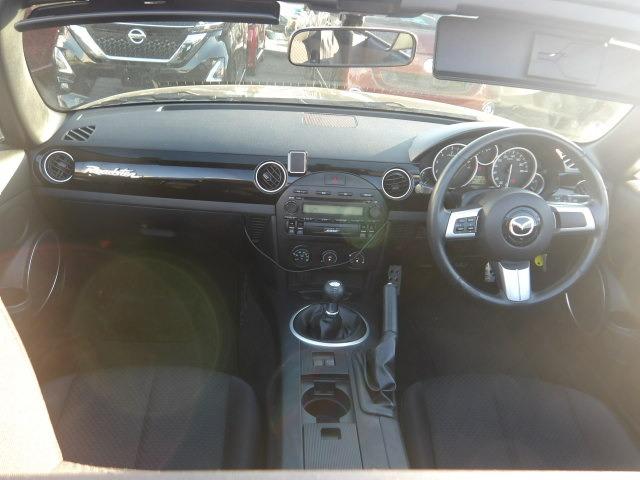 ロードスター RS 6MT GReddy2本出しマフラー ビルシュタイン車高調 ESPELIRダウンサス BOSEサウンドシステム ETC ステアリングリモコン フロアマット オープンルーフ 純正17インチアルミホイール(17枚目)