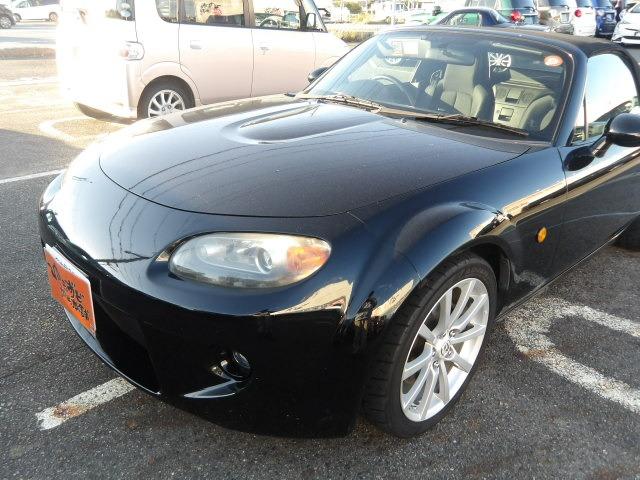 ロードスター RS 6MT GReddy2本出しマフラー ビルシュタイン車高調 ESPELIRダウンサス BOSEサウンドシステム ETC ステアリングリモコン フロアマット オープンルーフ 純正17インチアルミホイール(31枚目)