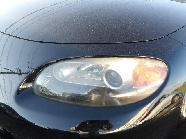 ロードスター RS 6MT GReddy2本出しマフラー ビルシュタイン車高調 ESPELIRダウンサス BOSEサウンドシステム ETC ステアリングリモコン フロアマット オープンルーフ 純正17インチアルミホイール(34枚目)