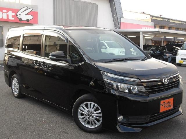 ヴォクシー V クルーズコントロール コーナーセンサー アイドリングストップ 両側パワースライドドア リヤモニター リヤエアコン 純正9インチSDナビ Bluetooth接続 フルセグテレビ バックカメラ ETC(8枚目)