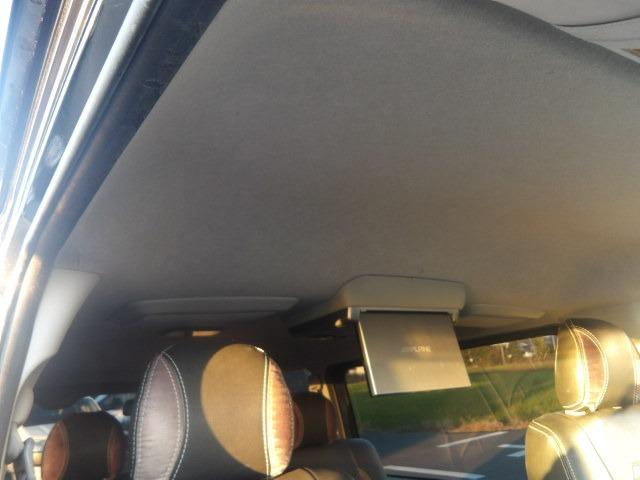 レジアスエースバン ロングスーパーGL アルパインフリップダウンモニター ベッドキット フルセグ対応ナビ バックカメラ ETC ウッドコンビステア 左右リアイージークローザー LEDオートヘッドライト 黒革調シートカバー ディーゼルターボ(15枚目)