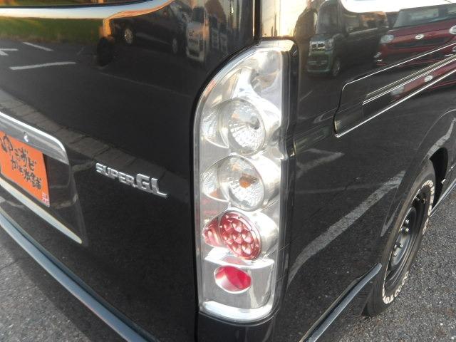 レジアスエースバン ロングスーパーGL アルパインフリップダウンモニター ベッドキット フルセグ対応ナビ バックカメラ ETC ウッドコンビステア 左右リアイージークローザー LEDオートヘッドライト 黒革調シートカバー ディーゼルターボ(42枚目)