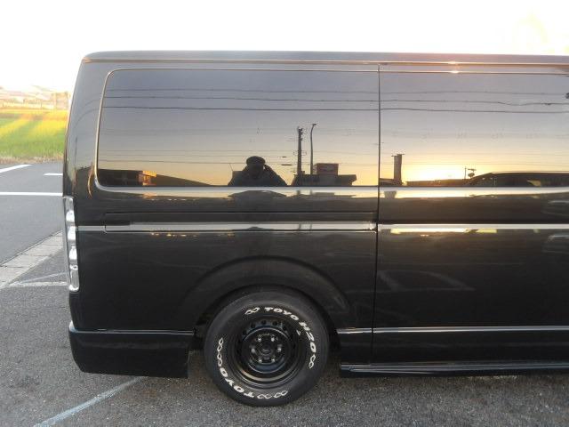 レジアスエースバン ロングスーパーGL アルパインフリップダウンモニター ベッドキット フルセグ対応ナビ バックカメラ ETC ウッドコンビステア 左右リアイージークローザー LEDオートヘッドライト 黒革調シートカバー ディーゼルターボ(45枚目)