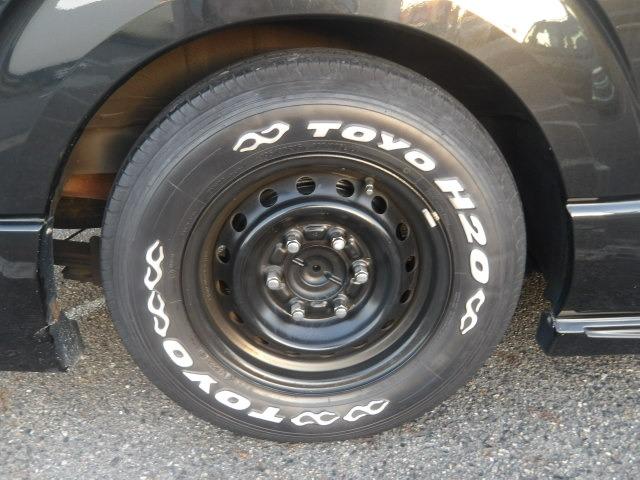 レジアスエースバン ロングスーパーGL アルパインフリップダウンモニター ベッドキット フルセグ対応ナビ バックカメラ ETC ウッドコンビステア 左右リアイージークローザー LEDオートヘッドライト 黒革調シートカバー ディーゼルターボ(46枚目)