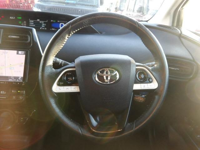 プリウス S フルエアロ 電動サンルーフ ブルートゥース対応9インチフルセグナビ ツーリング専用アルミホイール クルーズコントロール バックカメラ 衝突軽減ブレーキ ステアリモコン オートハイビーム ETC(22枚目)