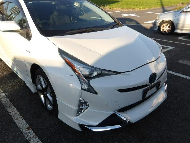 プリウス S フルエアロ 電動サンルーフ ブルートゥース対応9インチフルセグナビ ツーリング専用アルミホイール クルーズコントロール バックカメラ 衝突軽減ブレーキ ステアリモコン オートハイビーム ETC(35枚目)