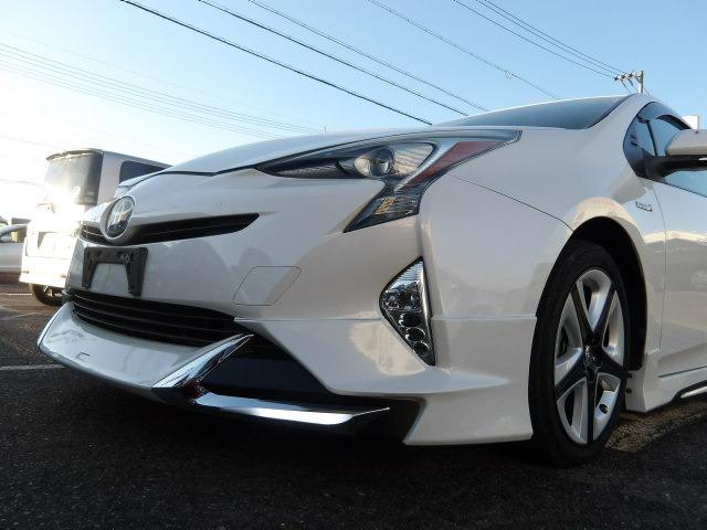 プリウス S フルエアロ 電動サンルーフ ブルートゥース対応9インチフルセグナビ ツーリング専用アルミホイール クルーズコントロール バックカメラ 衝突軽減ブレーキ ステアリモコン オートハイビーム ETC(38枚目)