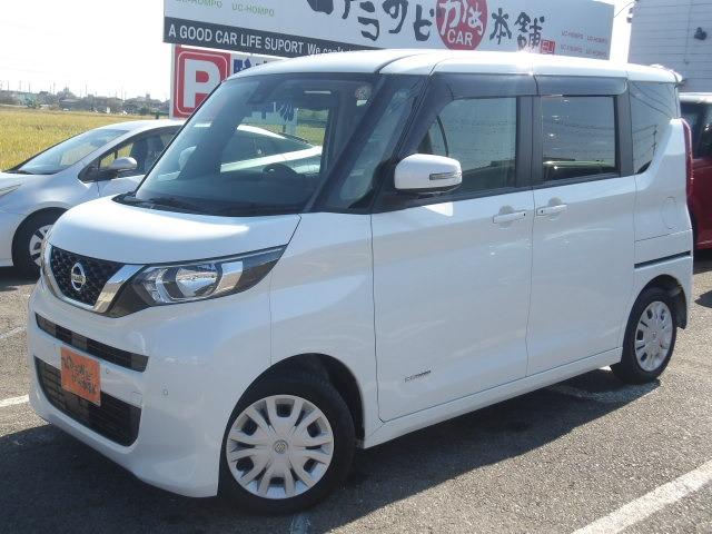 ルークス Ｘ　アラウンドビューモニター　コーナーセンサー　片側電動スライドドア　衝突軽減ブレーキ　オートハイビーム　アイドリングストップ　レンアラート　サイドバイザー　オートリトラミラー　プッシュスタート（9枚目）