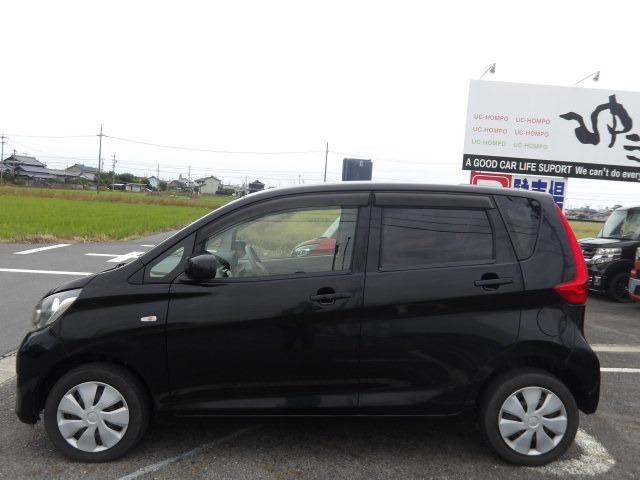 ｅＫワゴン Ｅ　シートヒーター　ＥＴＣ　ＫＥＮＷＯＯＤメモリーナビ　Ｂｌｕｅｔｏｏｔｈ接続　フルセグテレビ　オートリトラーミラー　サイドバイザー　アームレスト　ハロゲンヘッドライト　ヘッドライトへべライザー（7枚目）