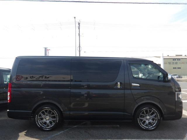 ハイエースバン ロングスーパーGL ALPINEディスプレイオーディオ ブルートゥース AppleCarPlay AndroidAuto ディーゼルターボ ベッドキット ドライブレコーダー ETC WALD17インチアルミホイール(6枚目)