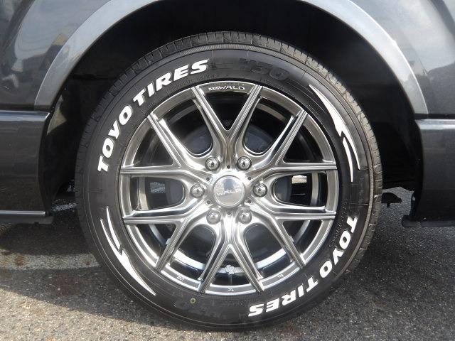 ハイエースバン ロングスーパーGL ALPINEディスプレイオーディオ ブルートゥース AppleCarPlay AndroidAuto ディーゼルターボ ベッドキット ドライブレコーダー ETC WALD17インチアルミホイール(27枚目)