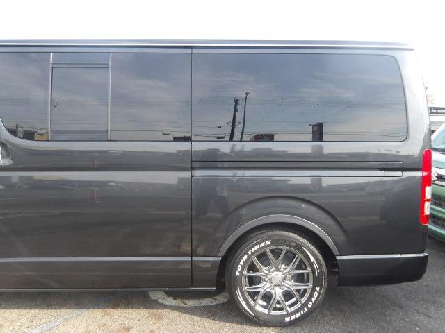 ハイエースバン ロングスーパーGL ALPINEディスプレイオーディオ ブルートゥース AppleCarPlay AndroidAuto ディーゼルターボ ベッドキット ドライブレコーダー ETC WALD17インチアルミホイール(28枚目)