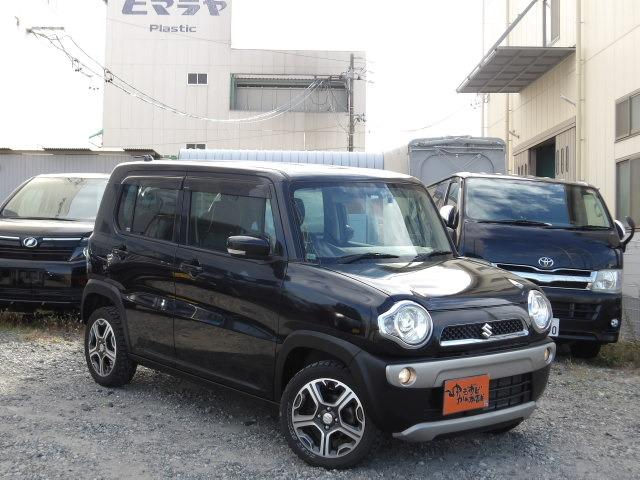 ハスラー Ｘターボ　ブルートゥース対応フルセグナビ　シートヒーター　衝突軽減ブレーキ　アイドリングストップ　ドライブレコーダー　ＨＩＤオートヘッドライト　ＥＴＣ　スマートキー　ステアリモコン　レーンアラート（8枚目）