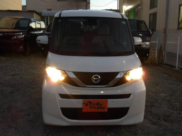 ルークス Ｘ　ブルートゥース対応フルセグナビ　アラウンドビューモニター　コーナーセンサー　衝突軽減ブレーキ　片側電動スライドドア　純正ドライブレコーダー　オートリトラミラー　ステアリングリモコン　サイドバイザー（4枚目）