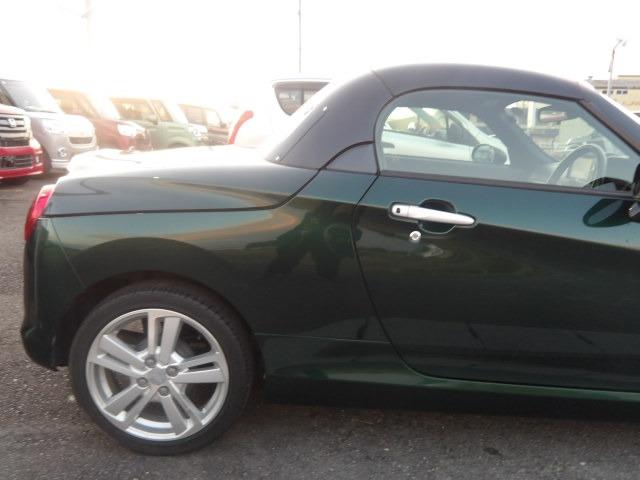 コペン セロ 純正フルセグナビ ブルートゥース 電動オープン 全席シートヒーター バックカメラ ステアリングリモコン IC付ターボ LEDヘッドライト フォグランプ 純正16インチアルミホイール(24枚目)