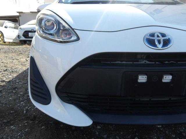 アクア Ｌ　ブルートゥース対応純正ナビ　アイドリングストップ　キーレスキー　オートＡ／Ｃ　フロアマット　サイドバイザー　ＥＣＯモード　ＥＶモード　ヘッドライトレベライザー　ホイールキャップ　ハロゲンヘッドライト（33枚目）