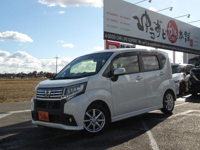 ムーヴ カスタム X SAII ブルートゥース対応フルセグナビ バックカメラ 衝突軽減ブレーキ アイドリングストップ ETC スマートキー×2 LEDオートヘッドライト LEDフロントフォグ 純正14インチアルミホイール(9枚目)